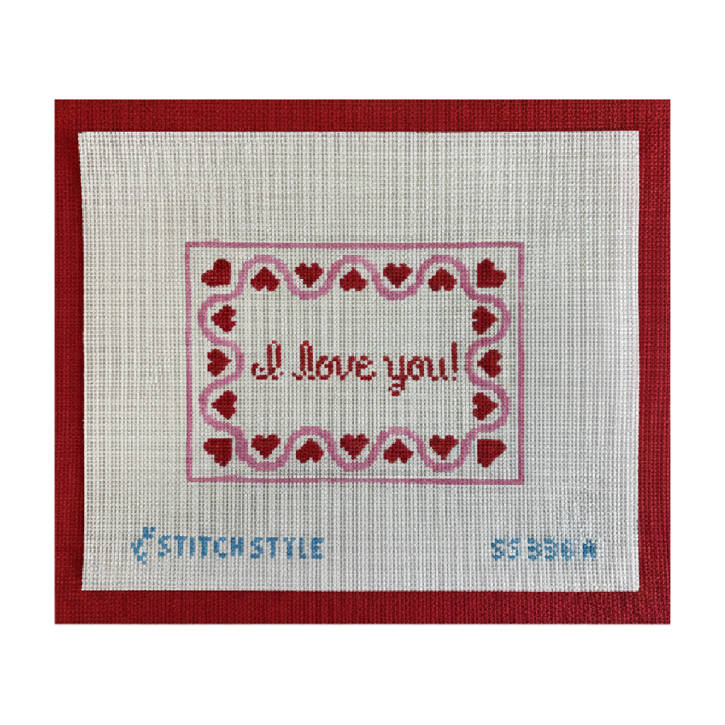 I Love You on 13 mesh