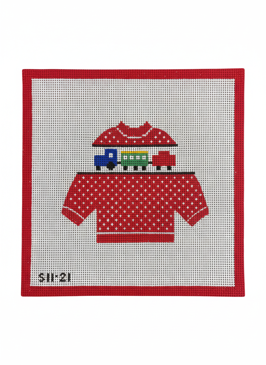 Pullover Sweater - Trains