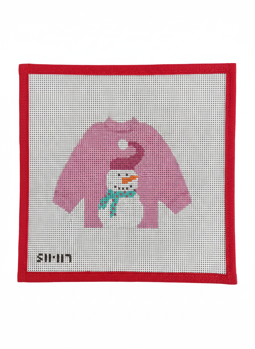 Pullover Sweater - Pink Frosty