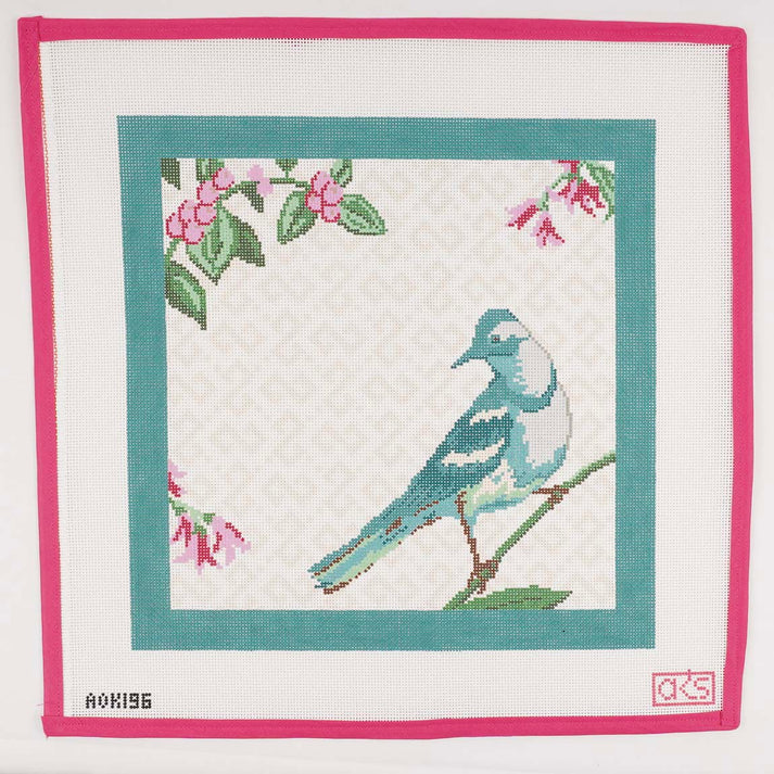 Teal Green Bird
