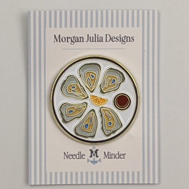 Oysters on the Half Shell Needle Minder Magnet