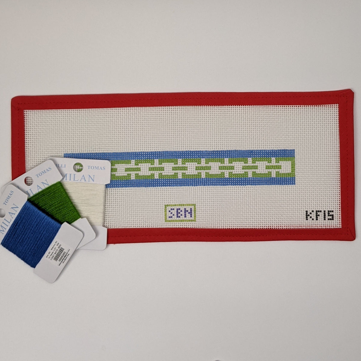 Starter Key Fob Kit: Canvas, Fibers, & Scissors