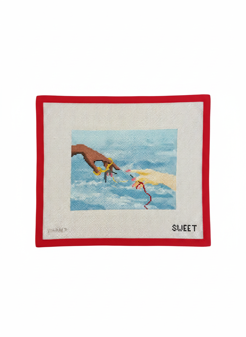 Creation of a Needlepoint Clutch