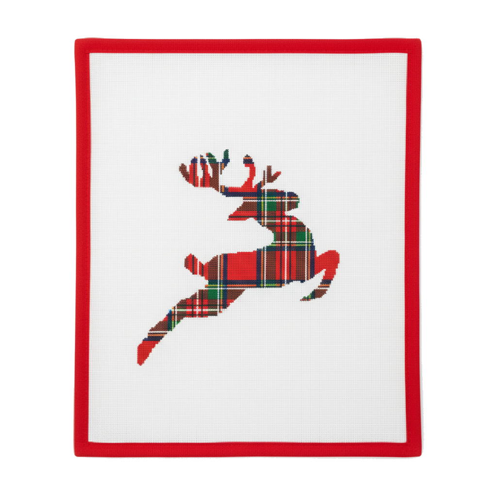 Plaid Reindeer (13 mesh)