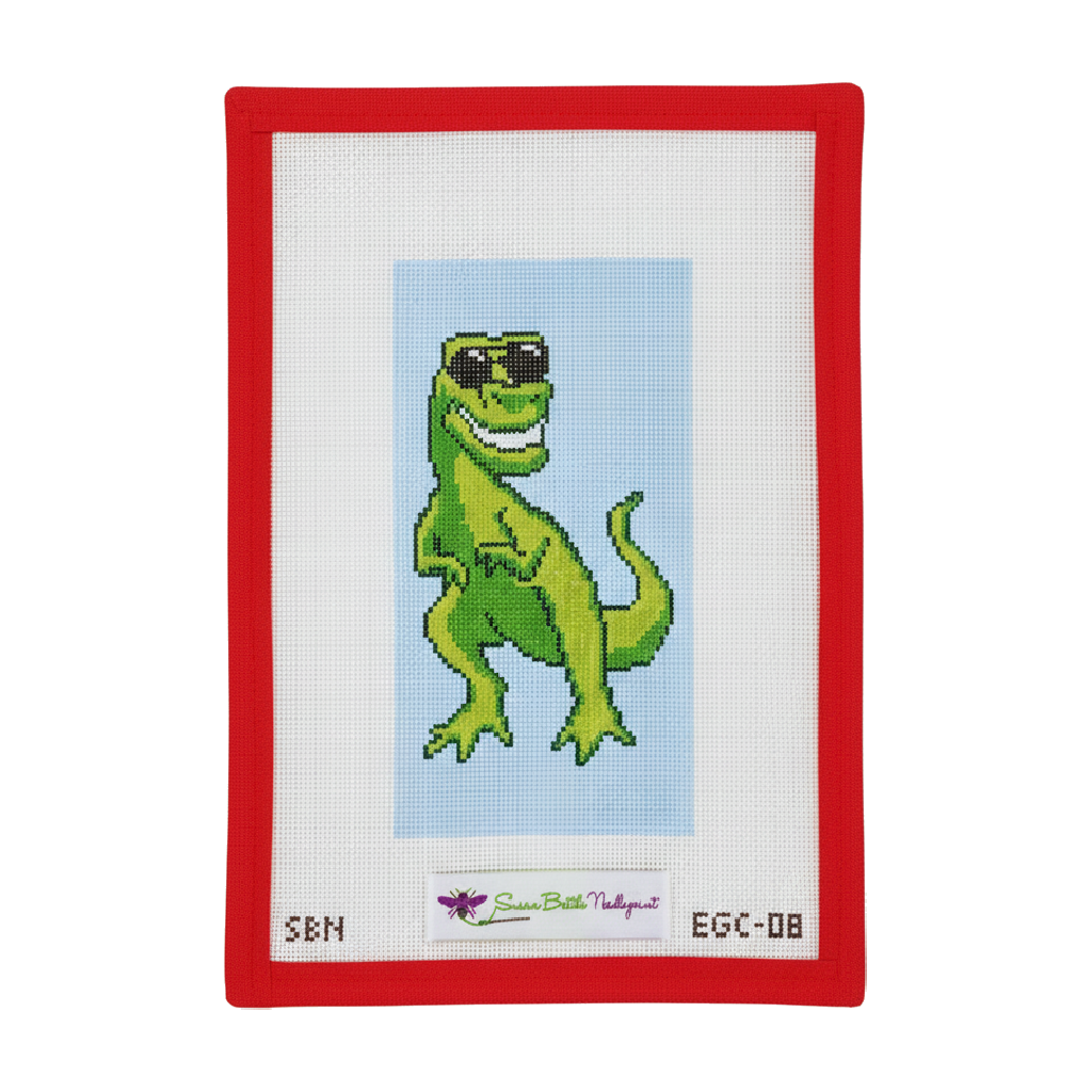T Rex w. Glasses Eyeglass Case