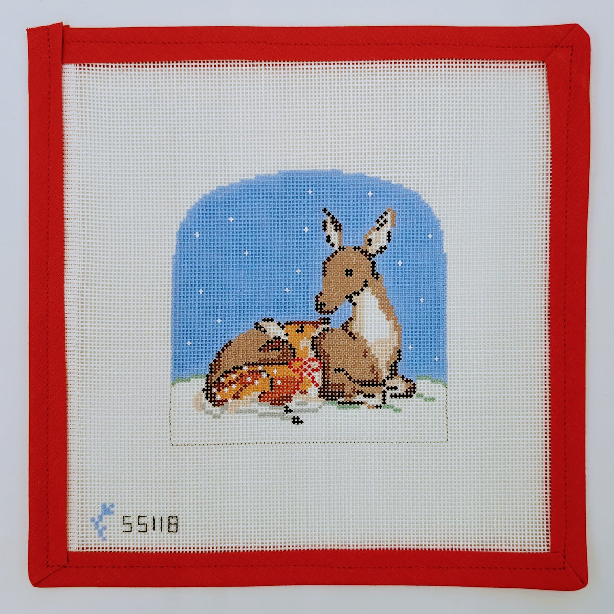 Xmas Forest: Mama and Baby Deer